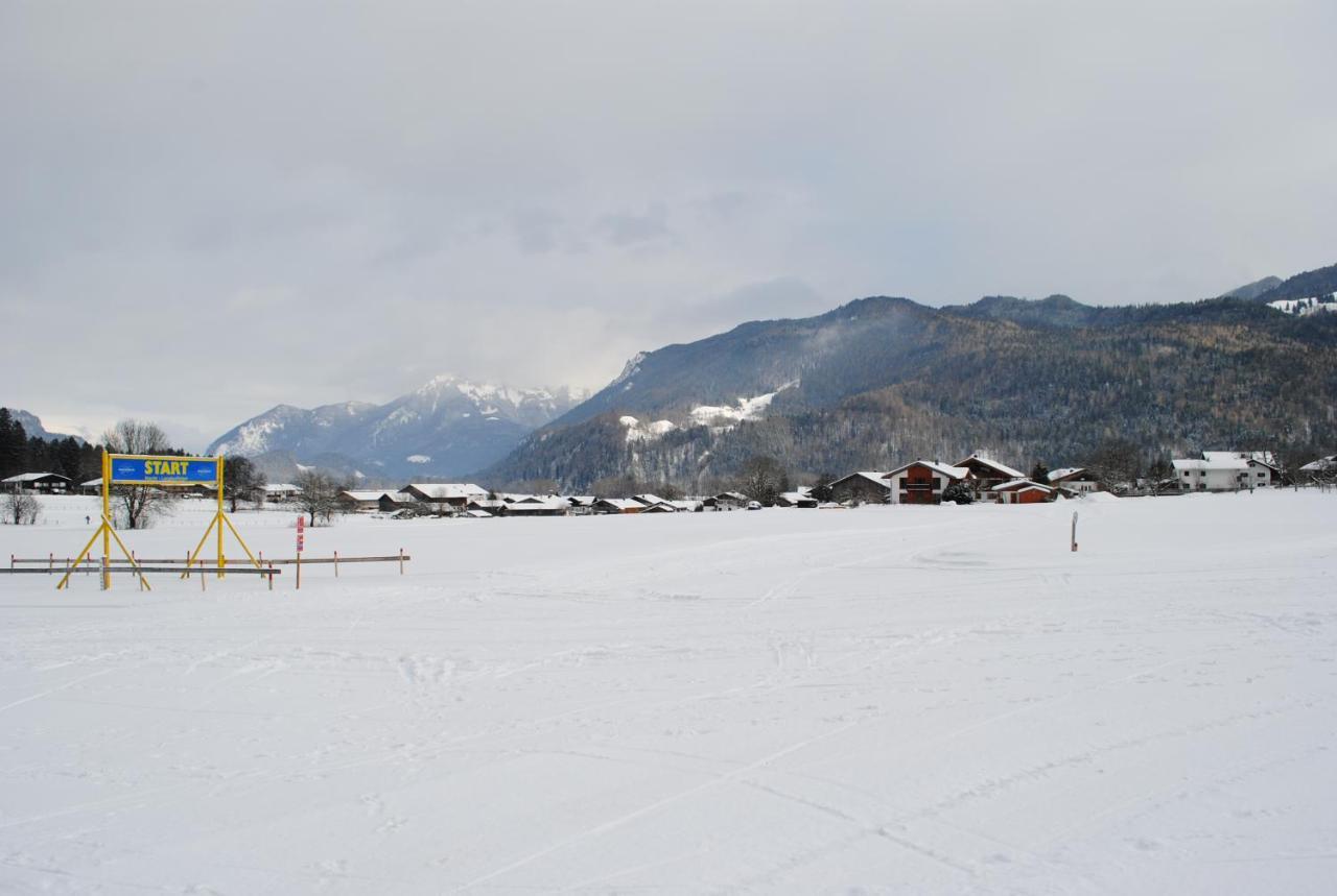 Premium-Chalet Achental mit Kamin und Sauna Schleching Exterior foto